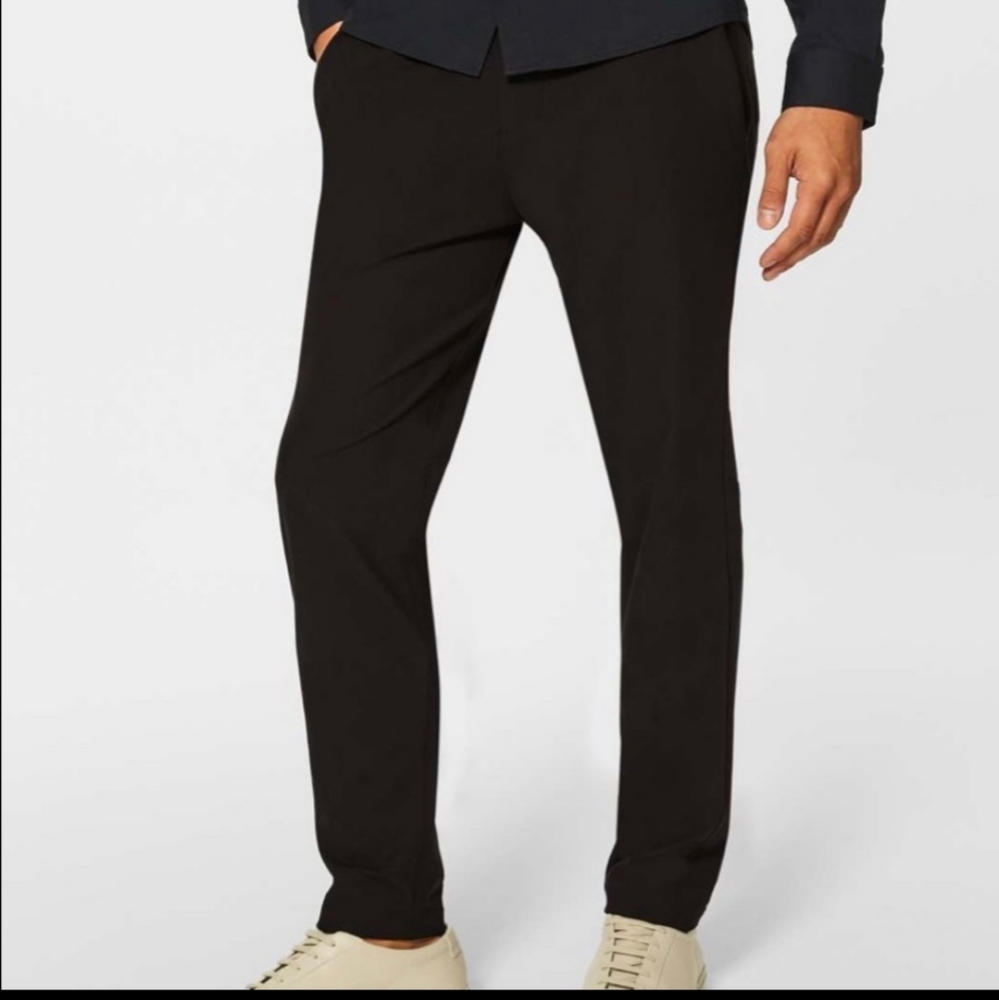 Lululemon commission black pant slim size 34